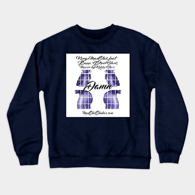 Damn - Album Art - JSapp MadStak Crewneck Sweatshirt by Teeznutz